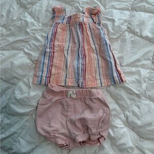 Baby girl carters outfit 12 months
